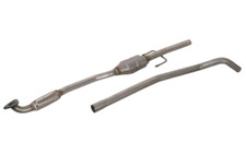 Catalytic converter pants pipe