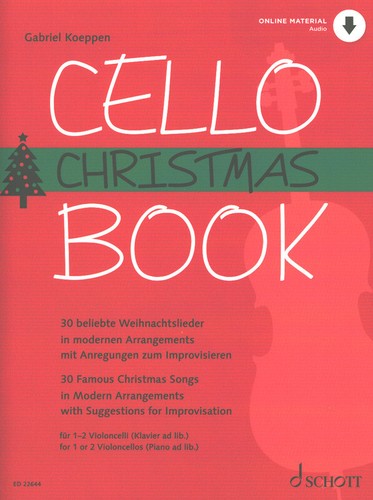 Cello christmas book gabriel - christmas, book,