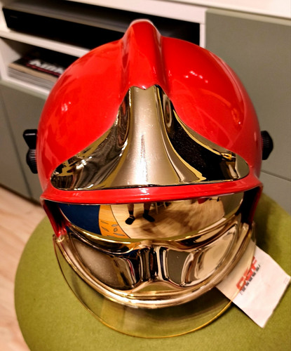 Gallet feuerwehrhelm rot - gallet, f1