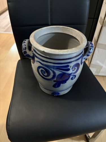 Alter steingut topf - alter,