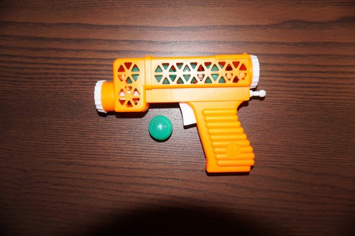Ddr spielzeugpistole orange - spielzeugpistole,