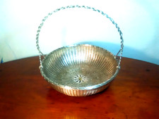 Brot- Korb französischer Jugendstil versilbert um 1900 antik handgefertigt