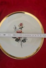 Mitterteich Bavaria Porzellanteller Golddekor 19 Cm