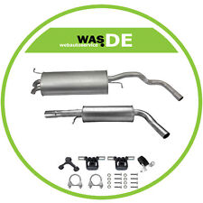 Komplette Auspuffanlage Auspuff VW New Beetle 2.0 1998-2010 Schalldämpfer