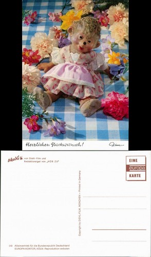 Ansichtskarte mecki - ansichtskarte,