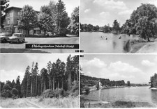 Neudorf AK Harz, FDGB-Gaststätte "Waldblick", Teufelsteich, Foto DDR, um 1980