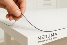 Tischfolie Transparent 2mm – PVC Tischschutz Tischmatte Klar Tischdecke