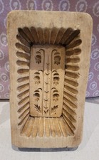 Butterform Holz Blumenmotiv Deko Landhausstil Vintage