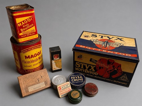 Vintage blechdosen konvolut - vintage,