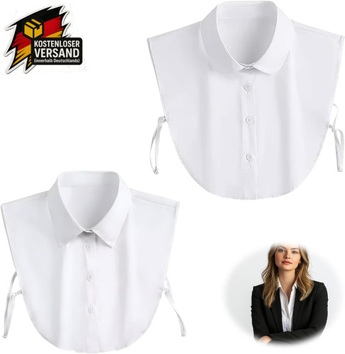Damen krageneinsatz set - damen,