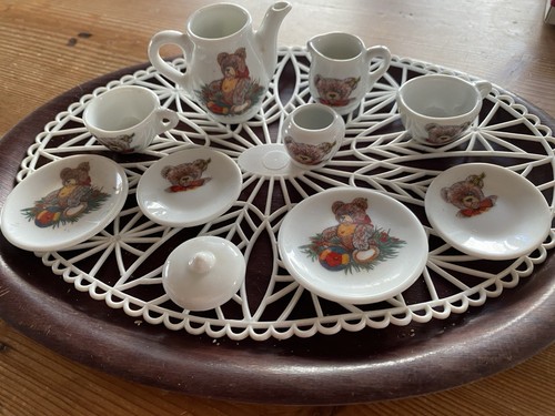 Puppenstube miniatur porzellan - miniatur,