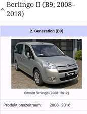 ORIGINAL Citroen Peugeot Kofferraumnetz Gepäcknetz BERLINGO B9 Hundegitter Top 