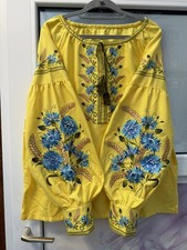 Damenbluse Neu Vyshyvanka