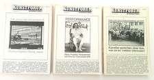 3 x KUNSTFORUM INTERNATIONAL