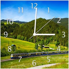 Wallario Wanduhr aus Glas