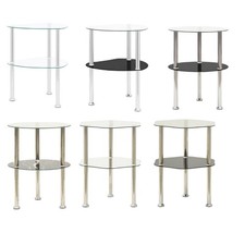 Beistelltisch mit 2 Ablagen