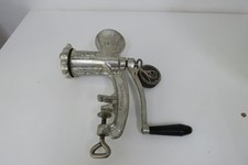 Vintage Fleischwolf WMS  Nr. 8  – Made in Germany –  mit Handkurbel - mechanisch