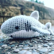 !!!ALLES MUSS RAUS!!! Stofftier Hai, Kinderspielzeug, Deko