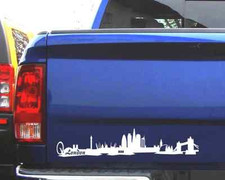 Aufkleber London Skyline