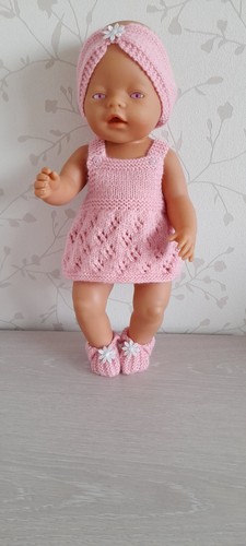 Handgestrickte puppenkleidung - handgestrickte,
