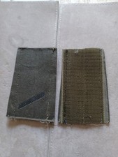 Rangabzeichen Gefreiter Klett Schwarz/oliv Bundeswehr Schulter Klappen 