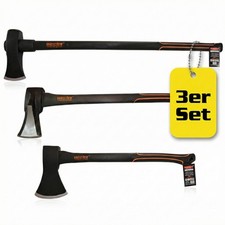 Spaltaxt Axt Beil 3er Set