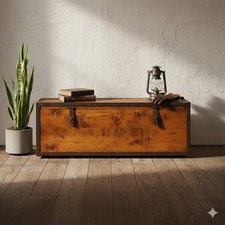 Antikes Koffer Massives