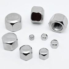 Hutmuttern Edelstahl A2