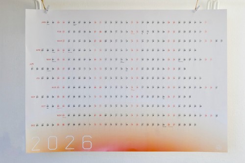 Großer jahreskalender 2026 - großer, a1