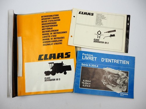 Claas dominator 68s - 68s, notice