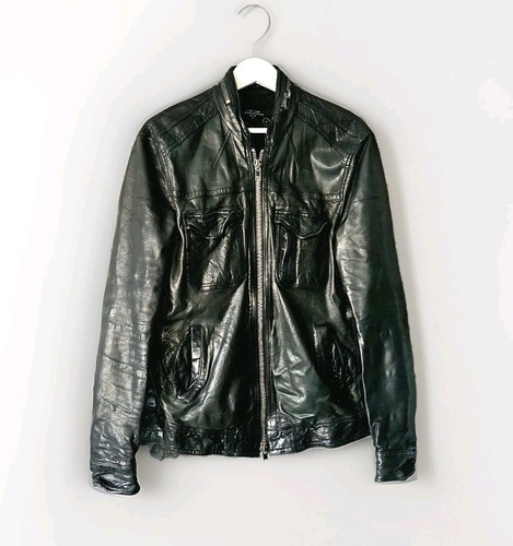 Allsaints command lederjacke - allsaints,
