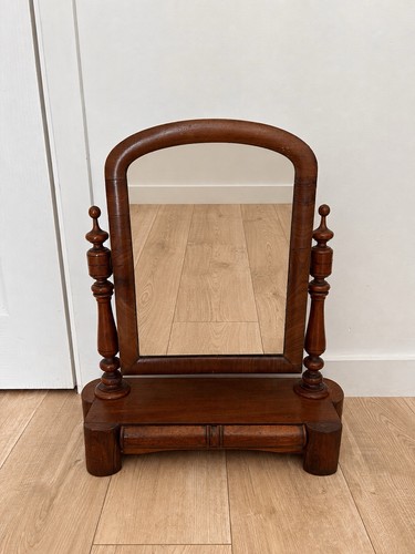 Vintage mahagoni schminktisch - mahagoni,