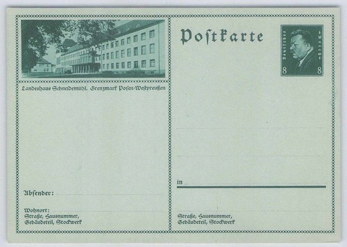 Reich bildpostkarte p - d.,