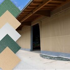 Restposten Windschutznetz grün/beige/resedagrün 400g je m² für Hof Stall Garten