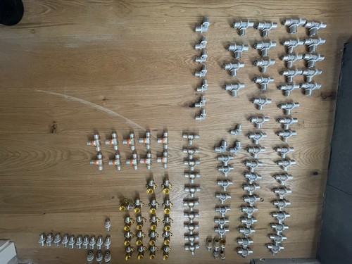 Uponor fittings 117stk - fittings,