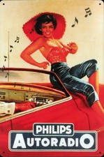 Blechschild "Philips