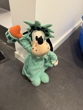Goofy Freiheitsstatur Walt Disney Sammelfigur Plüschtier Stofftier