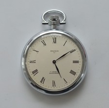 Anker 90 Taschenuhr 17 Jewels Handaufzug Vintage Uhr läuft einwandfrei