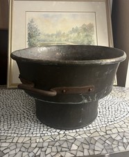 Großer Antiker Kupfertopf