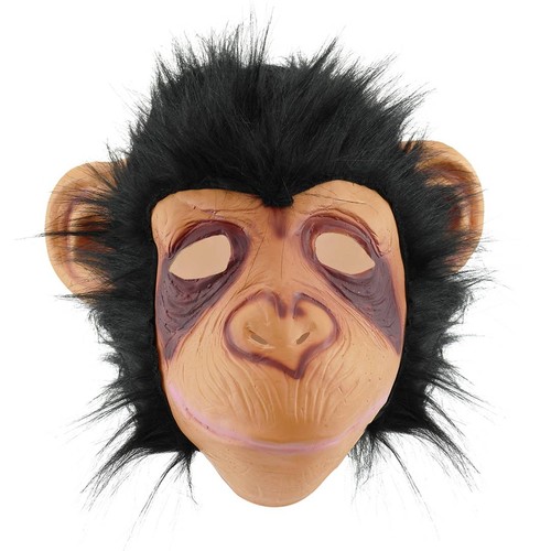 Pelzige affe maske - affe, erwachsene