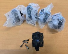 5x Kleiderhaken Garderobenhaken Haken Garderobe Wandhaken matt METALL NEU, OVP