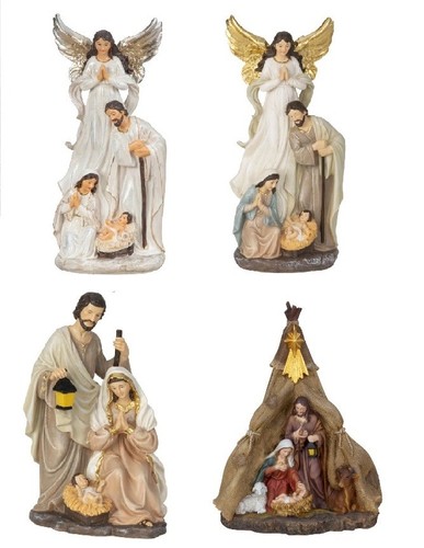 Weihnachtliche krippenszenen - weihnachtliche,