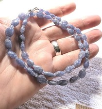 Tansanit Kette Collier 925