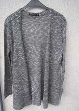 Graue, offene STRICKJACKE, Lang  Marke : Blind Date  Gr. : M- nie getragen