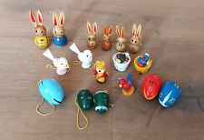 17 große Holz Anhänger