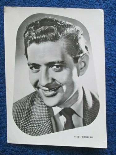 Autogrammkarte 1956 fred - 1956,