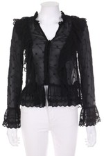 H&M Bluse Chiffon Stickereien