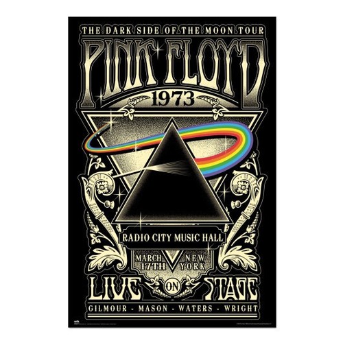 Poster pink floyd dark - pink,