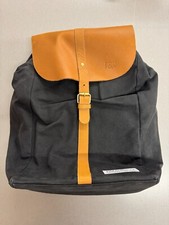 Fitz & Huxley Rucksack schwarz Leder