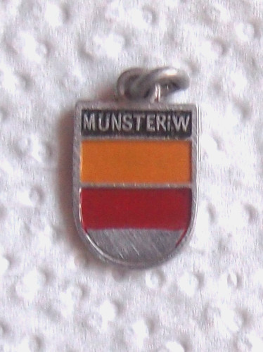 Metall bettelarmband wappen - metall,